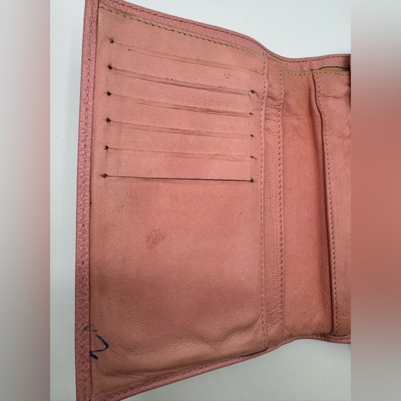 Authentic Chanel Pink Leather Women's Wallet | Fair Condition - Picture 9 of 12